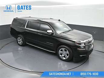 Black Chevrolet Suburban SUV 2017