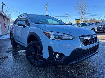 Blue Subaru Crosstrek SUV 2022