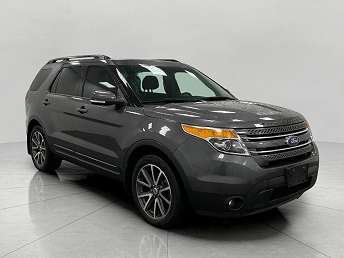Gray Ford Explorer SUV 2015