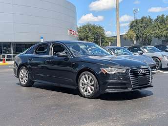 Black Audi A6 Sport 2018