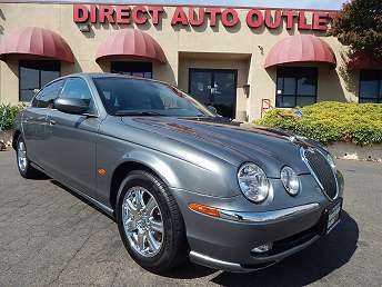 Blue Jaguar S-Type Sedan 2003