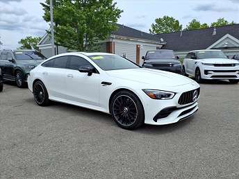 White Mercedes-Benz AMG GT Coupe 2023
