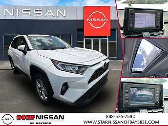 White Toyota RAV4 SUV 2019