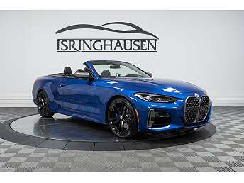 Blue BMW 4 Series M440i 2022