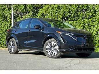 Black Nissan Ariya SUV 2024