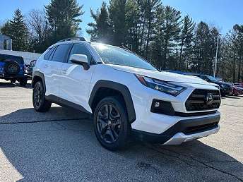 White Toyota RAV4 Adventure 2022