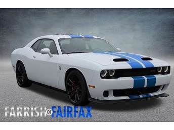 White Dodge Challenger Coupe 2023