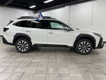 White Subaru Outback Wagon 2024