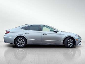 Silver Hyundai Sonata Sedan 2020