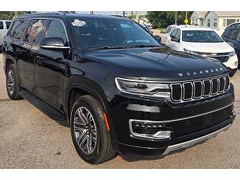 Black Jeep Wagoneer SUV 2023