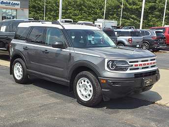 Gray Ford Bronco Sport SUV 2023
