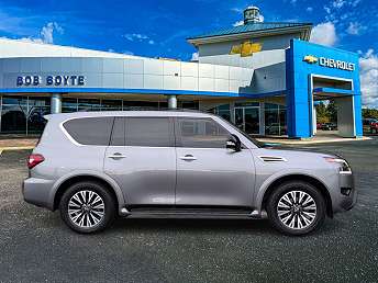 Gray Nissan Armada SUV 2023