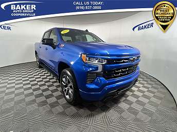 Blue Chevrolet Silverado 1500 Pickup 2023