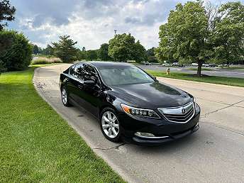 Black Acura RLX Sedan 2014