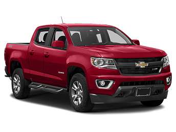 Silver Chevrolet Colorado Z71 2016