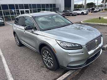 Silver Lincoln Corsair SUV 2022