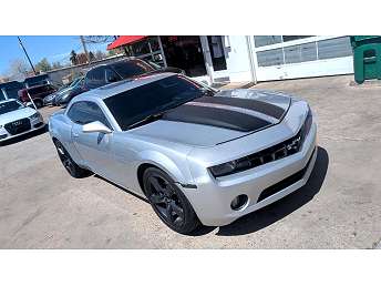 Silver Chevrolet Camaro LT 2010