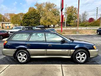 Blue Outback Wagon 2004