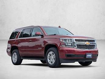 Red Chevrolet Tahoe SUV 2019