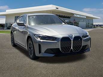 Gray BMW i4 Sedan 2024