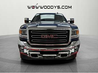 Blue GMC Sierra 2500HD SLT 2016