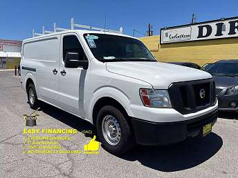 White Nissan NV Van 2016