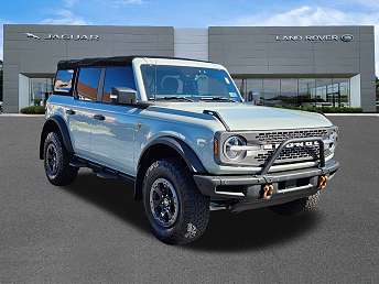 Gray Ford Bronco SUV 2022