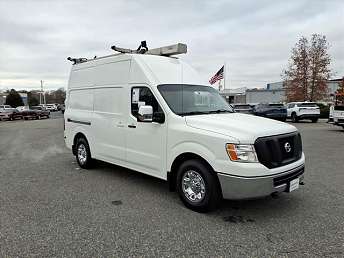 White Nissan NV Van 2021
