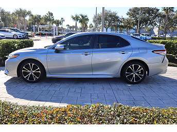 Silver Toyota Camry Sedan 2020