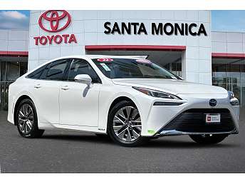 White Toyota Mirai Sedan 2022