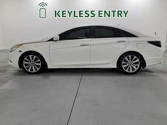 White Sonata Sedan 2012