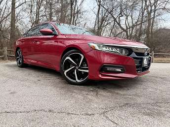 Red Honda Accord Sedan 2019