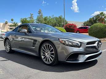 Gray SL-Class Convertible 2018