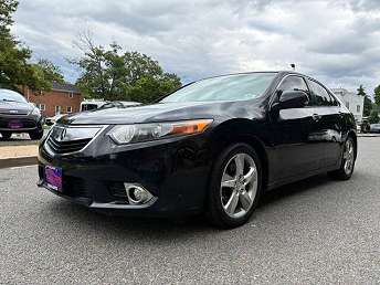 Black Acura TSX Sedan 2012