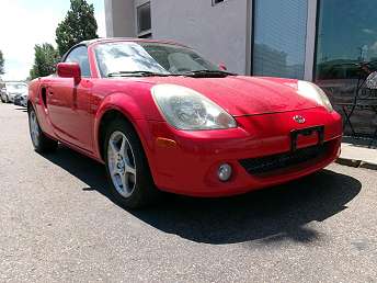 2003 Red Toyota MR2 Spyder Convertible
