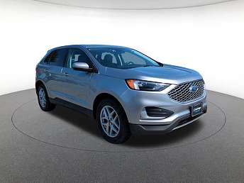 Silver Ford Edge SUV 2024
