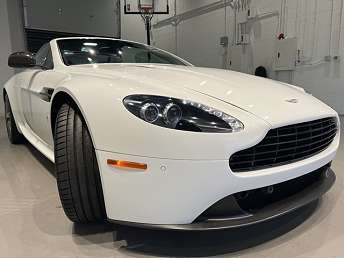 White V8 Vantage Convertible 2013