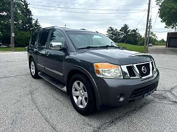 Gray Nissan Armada SUV 2011