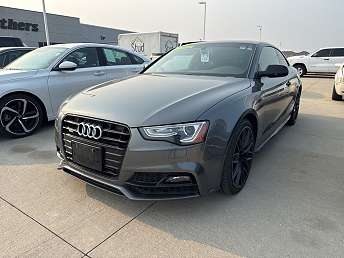 Blue Audi A5 Sport 2017
