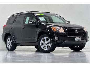 Black Toyota RAV4 SUV 2012