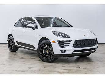 White Porsche Macan SUV 2018