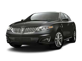Black Lincoln MKS Sedan 2011