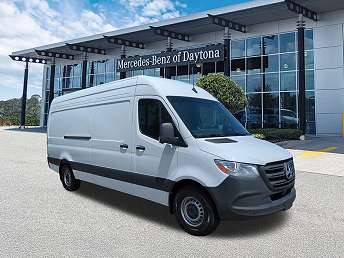 White Mercedes-Benz Sprinter Van 2025