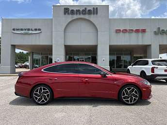 Red Hyundai Sonata N Line 2023