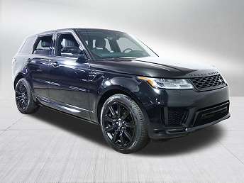 Black Land Rover Range Rover Sport HSE 2022