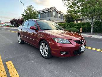 Red Mazda3 Sedan 2008
