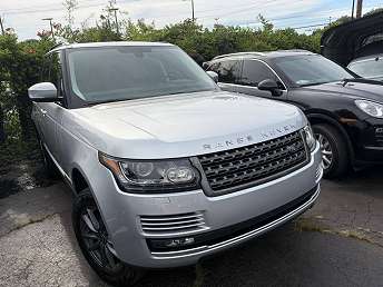 Silver Land Rover Range Rover SUV 2016