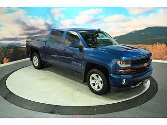 Blue Chevrolet Silverado 1500 Pickup 2018