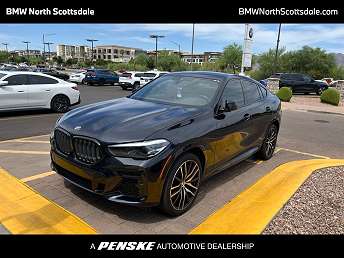 Black BMW X6 SUV 2022