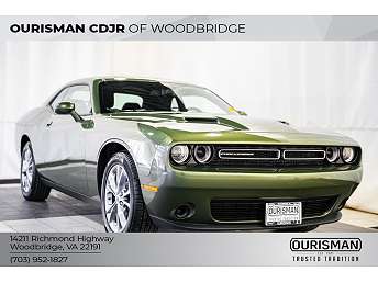 Green Dodge Challenger Coupe 2023